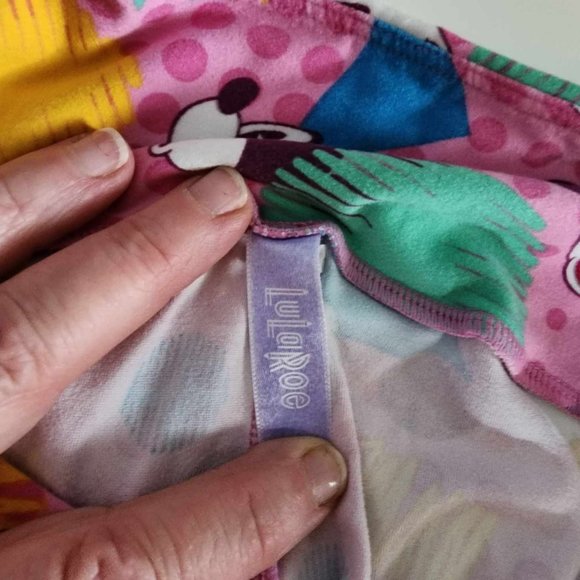 EUC LuLaRoe Disney Mickey Leggings T/C - Picture 5 of 6